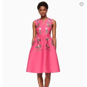 Kate Spade Floral Embellished Dress (NWOT)